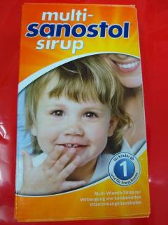 Vitamin tổng hợp Sanostol số 1 (cho trẻ từ 1-3 tuổi), hàng nội địa Đức thumbnail