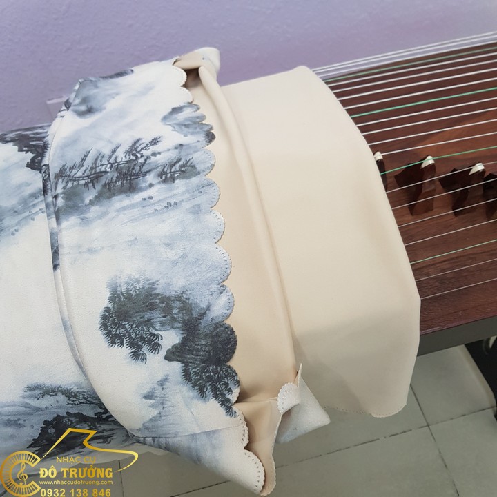 Khăn Phủ Đàn Guzheng Trung Quốc Tranh Thủy Mạc