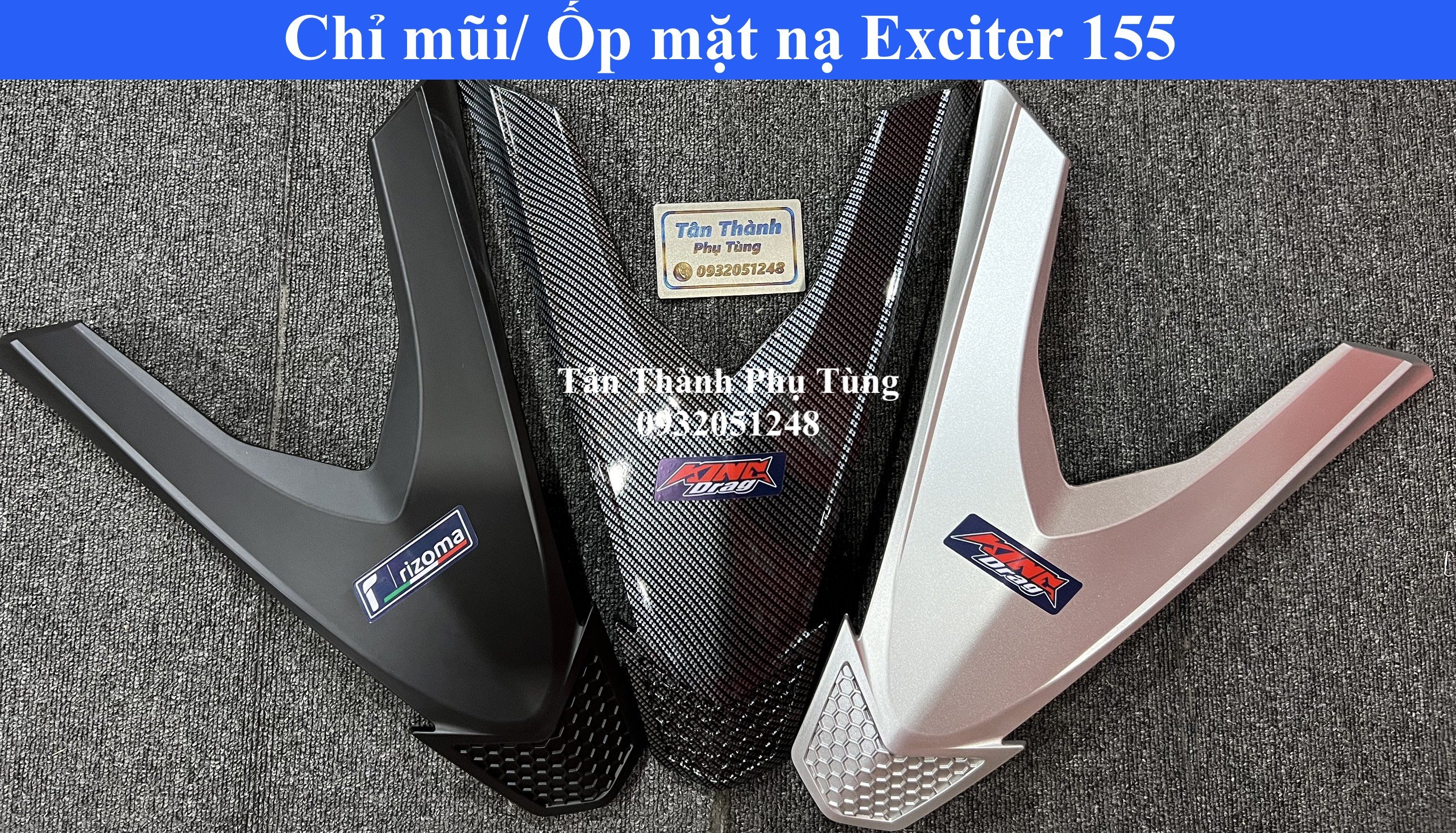 Chỉ mũi/ Ốp mặt nạ Exciter 155