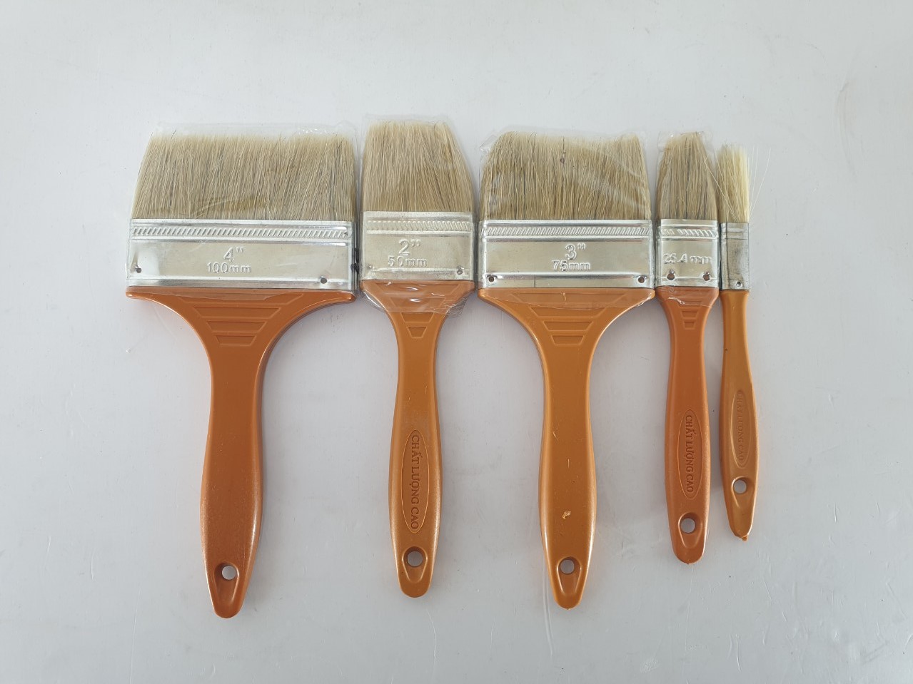 Cọ quét sơn, chổi quét sơn nhiều kích thước (0.5-1-2-3-4 inch)