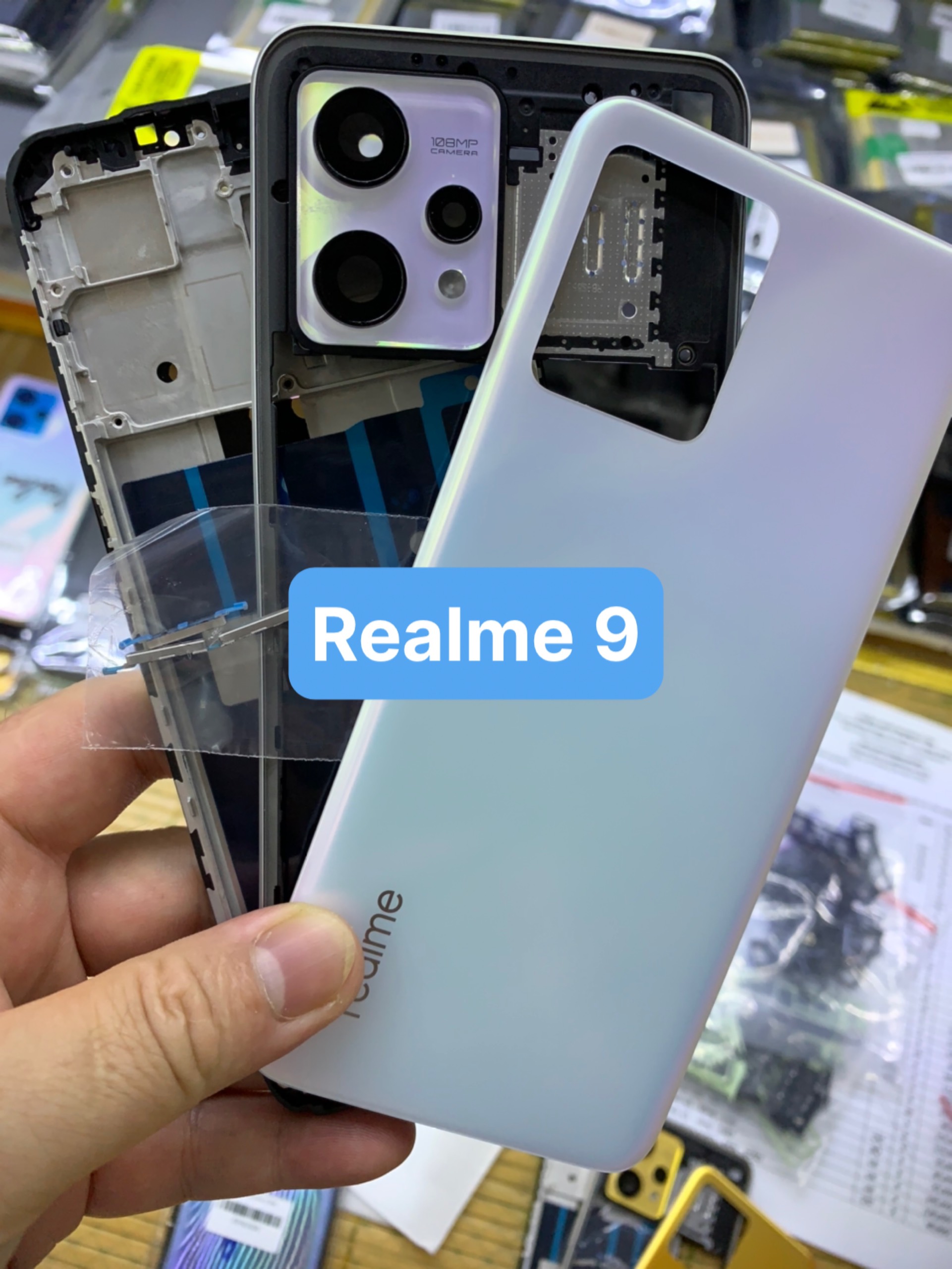 Bộ xương vỏ zin realme 9 - hàng như ảnh