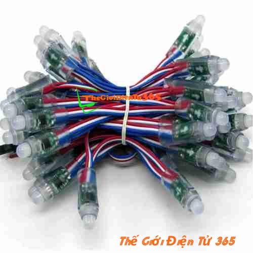 LED ĐÚC PHI 5MM ĐẾ 8MM MÀU ĐỎ