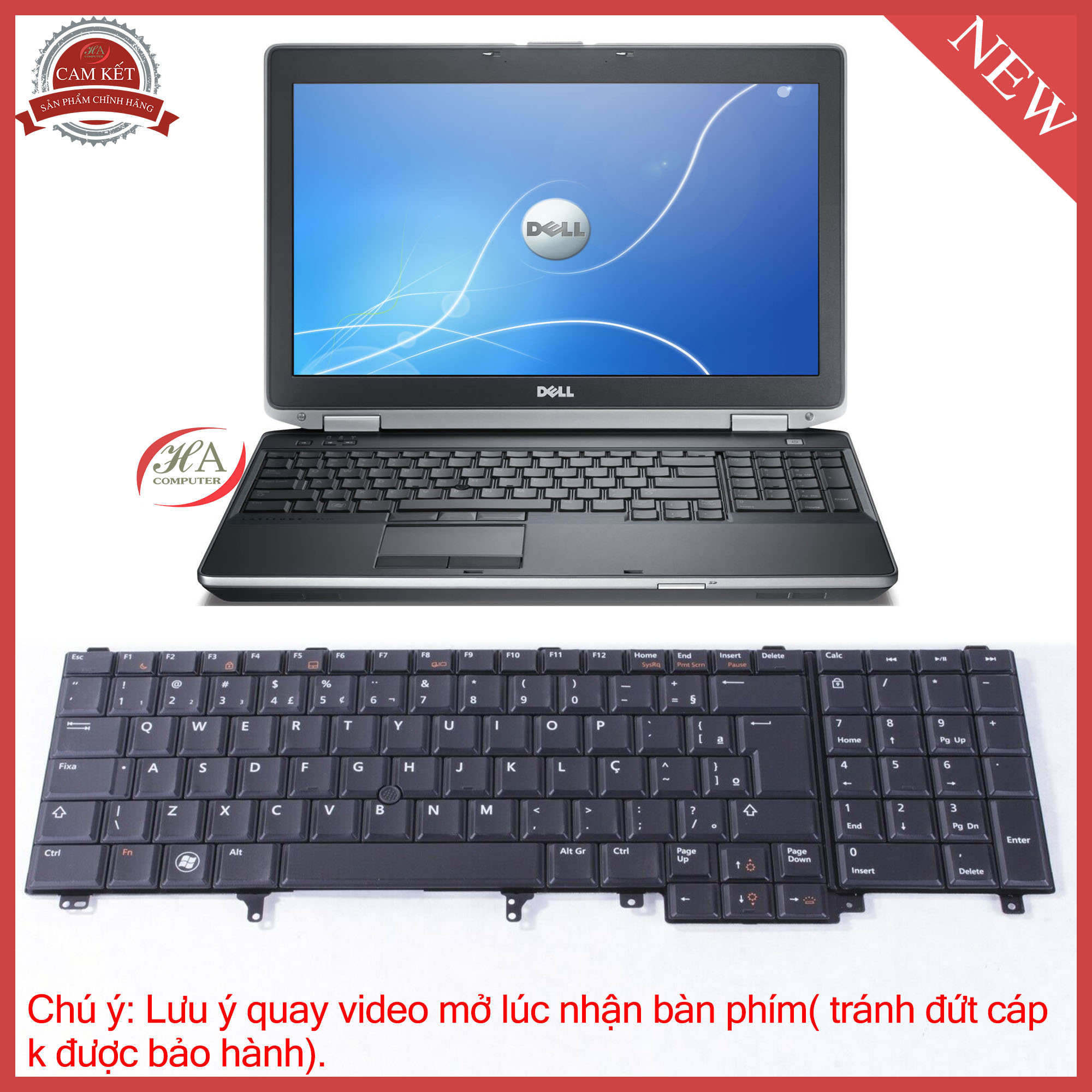 Keyboard Dell Latitude E6530