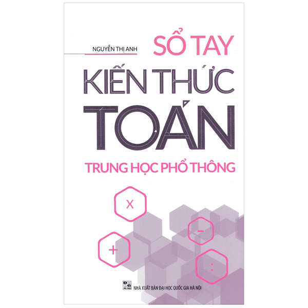 Fahasa - sổ tay kiến thức toán trung học phổ thông