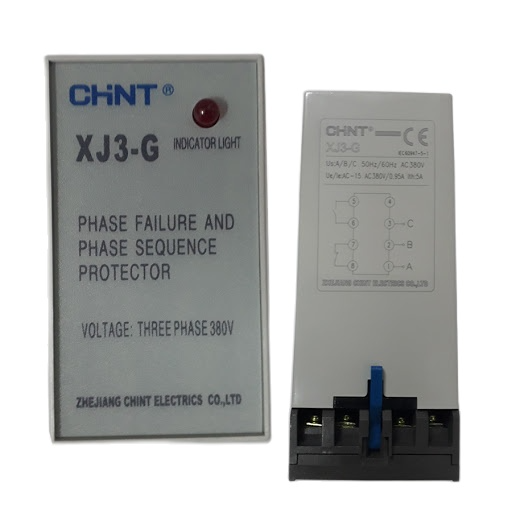RELAY BẢO VỆ CHỐNG MẤT PHA CHINT XJ3-G/380vac