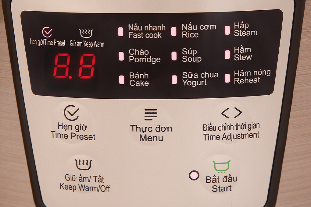 Nồi cơm điện tử Kangaroo 1.8 lít KG18DR7