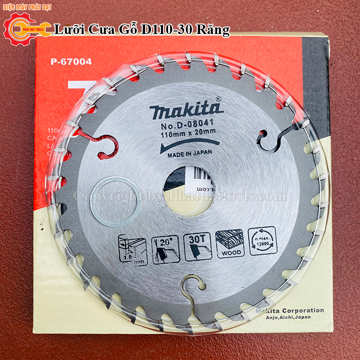Lưỡi Cưa Gỗ D110-Lưỡi Cắt Gỗ Gắn Máy