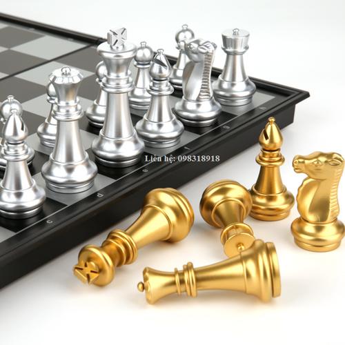 Cờ vua nam châm cao cấp – cờ vua nam châm chuẩn quốc tế - dododios