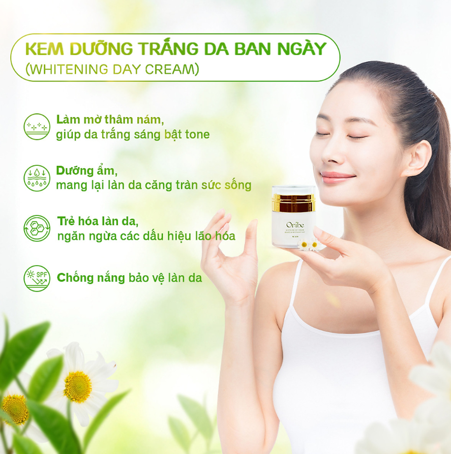 KEM DƯỠNG TRẮNG DA BAN NGÀY ORIBE