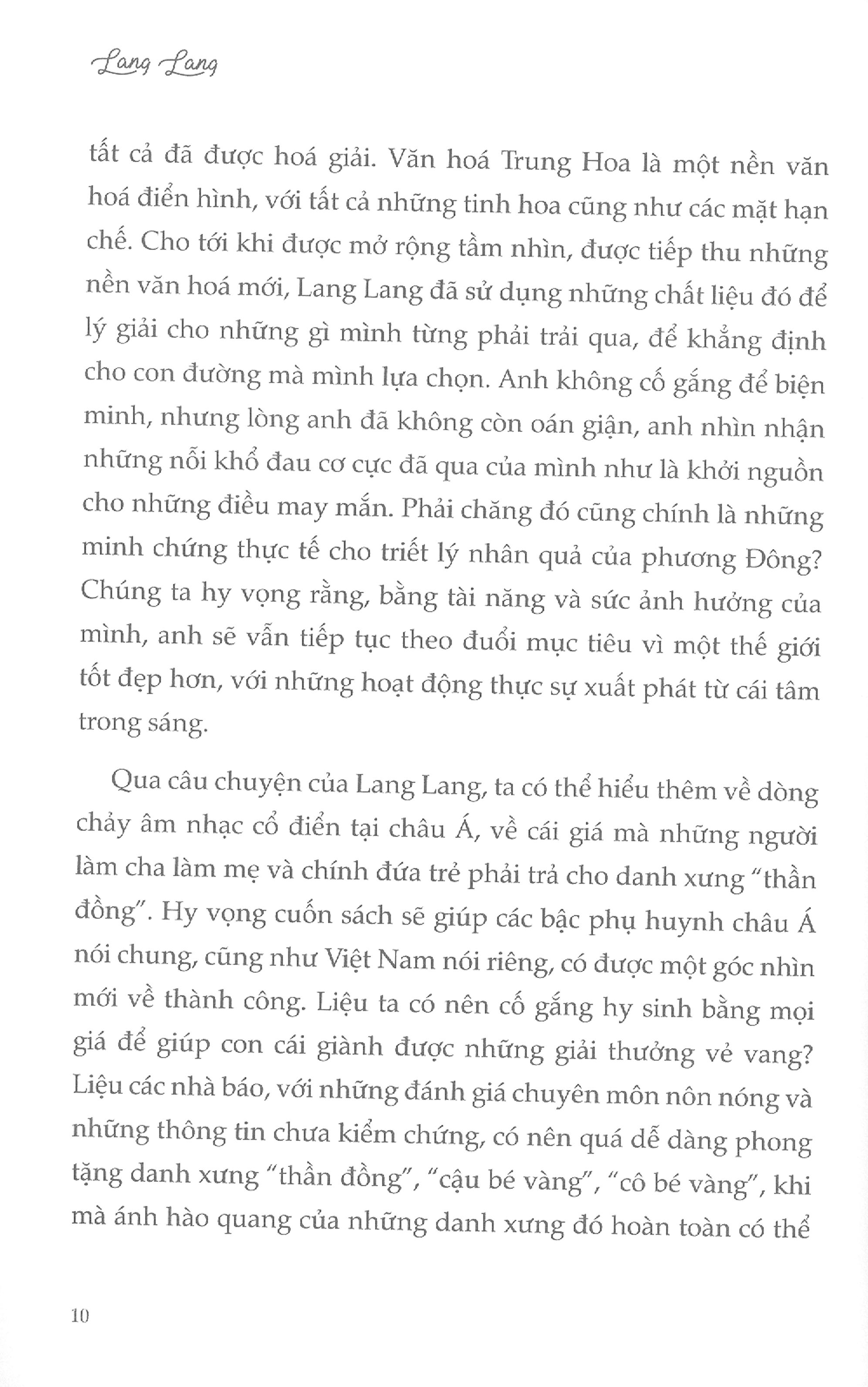 Lang Lang & Hành Trình Ngàn Dặm