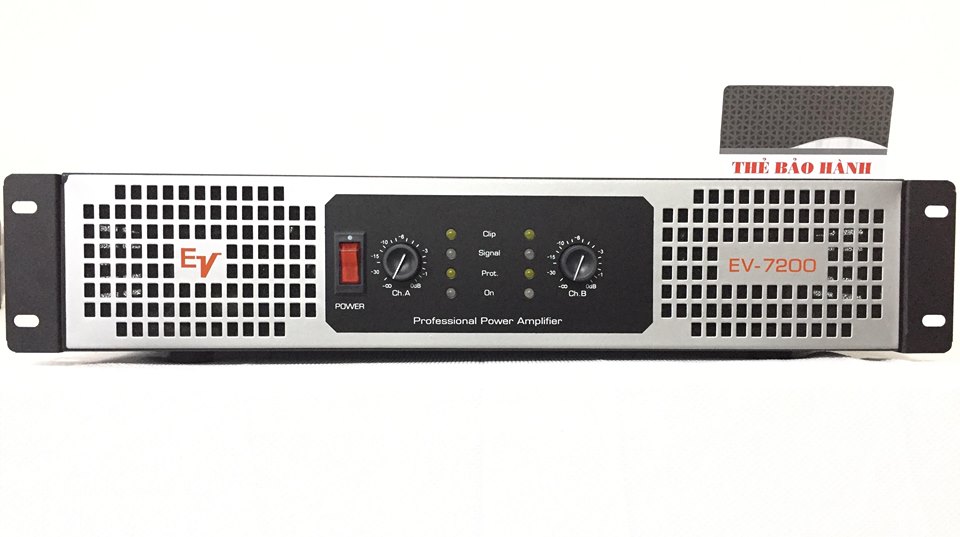 CỤC ĐẨY CÔNG SUẤT EV-7200 NGUỒN ĐỒNG 24 SÒ