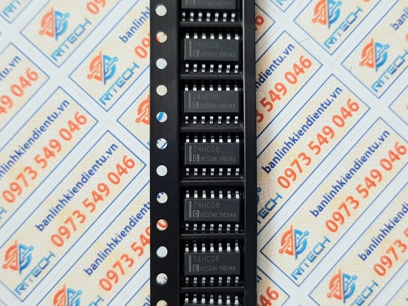 [Combo 10 chiếc] 74HC08D, SN74HC08D IC Chức Năng SOP-14