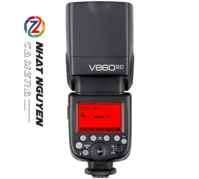 [HCM]Đèn Flash Godox V860II Cho Canon (Kèm pin và sạc) - Flash Canon Godox V860 Canon II