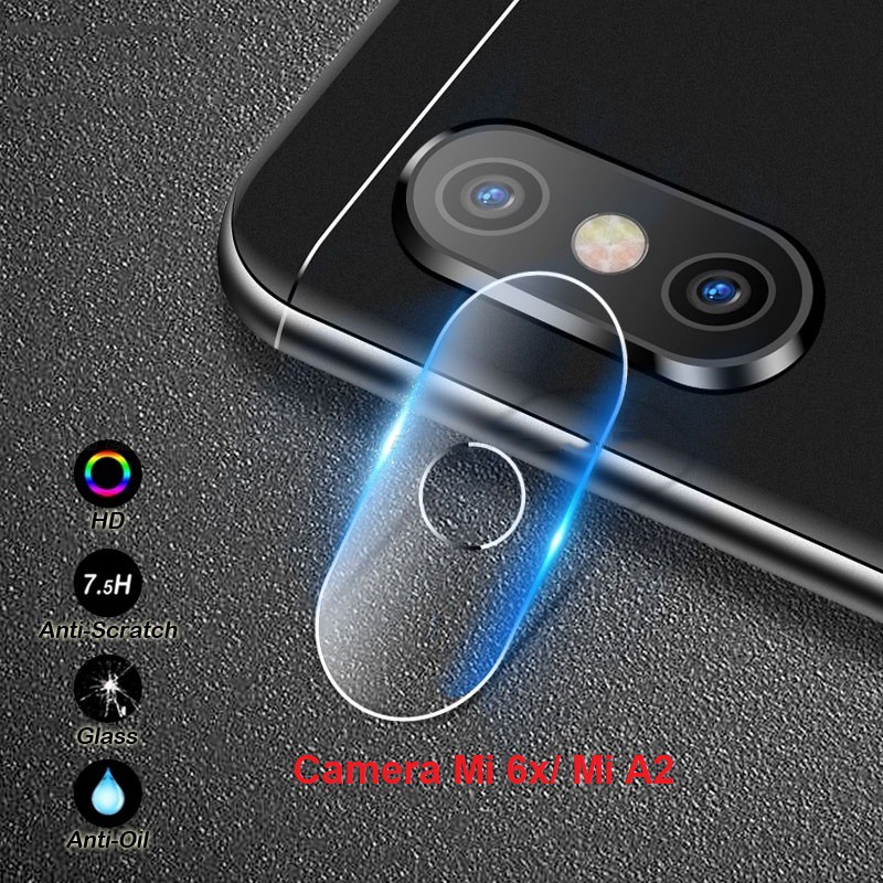 Dán cường lực Nano bảo vệ camera Xiaomi Mi 6X/ Mi A2 chống trầy xước bụi bẩn