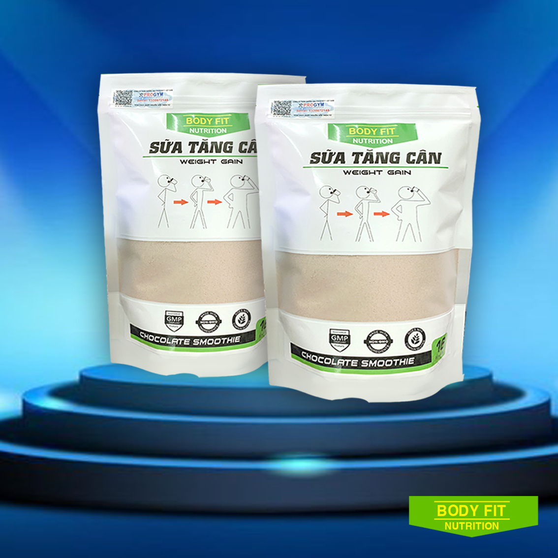 COMBO 2 túi Sữa Tăng Cân BodyFit - Weight Gain