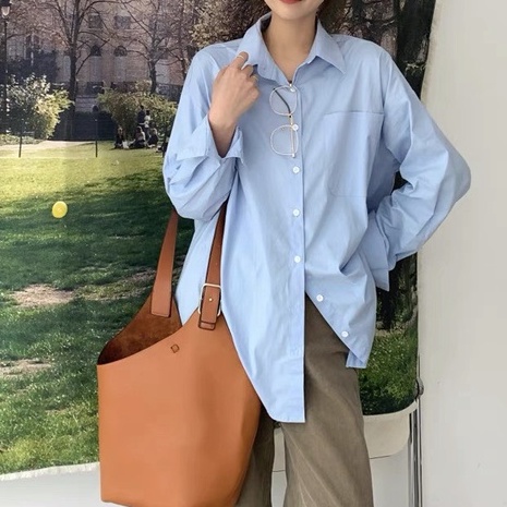 Áo sơ mi dáng rộng phong cách_a9