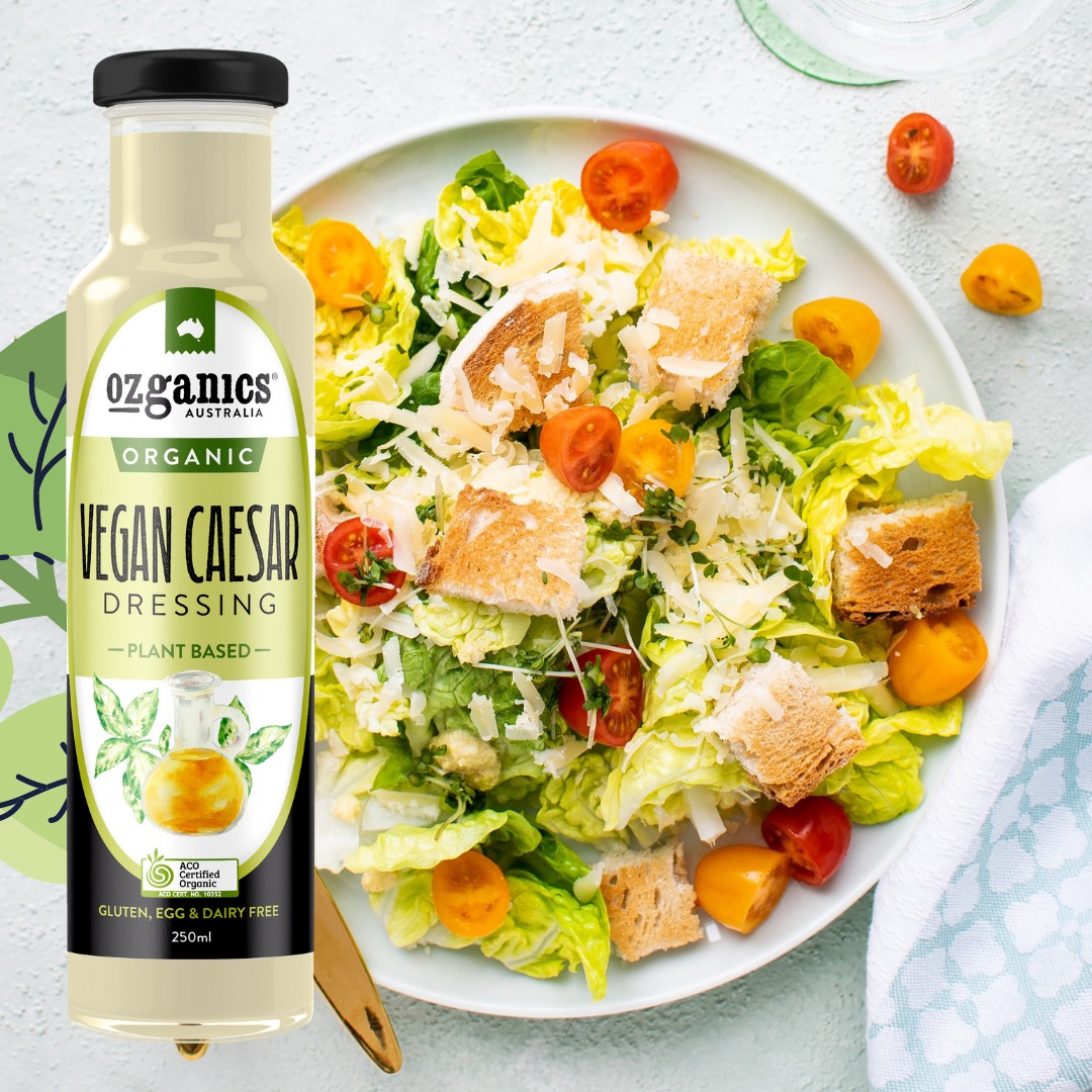 [Hoàn Tiền 15%]Sốt salad hữu cơ thuần chay Vegan Salad Dressing Ozganics chai 250ml