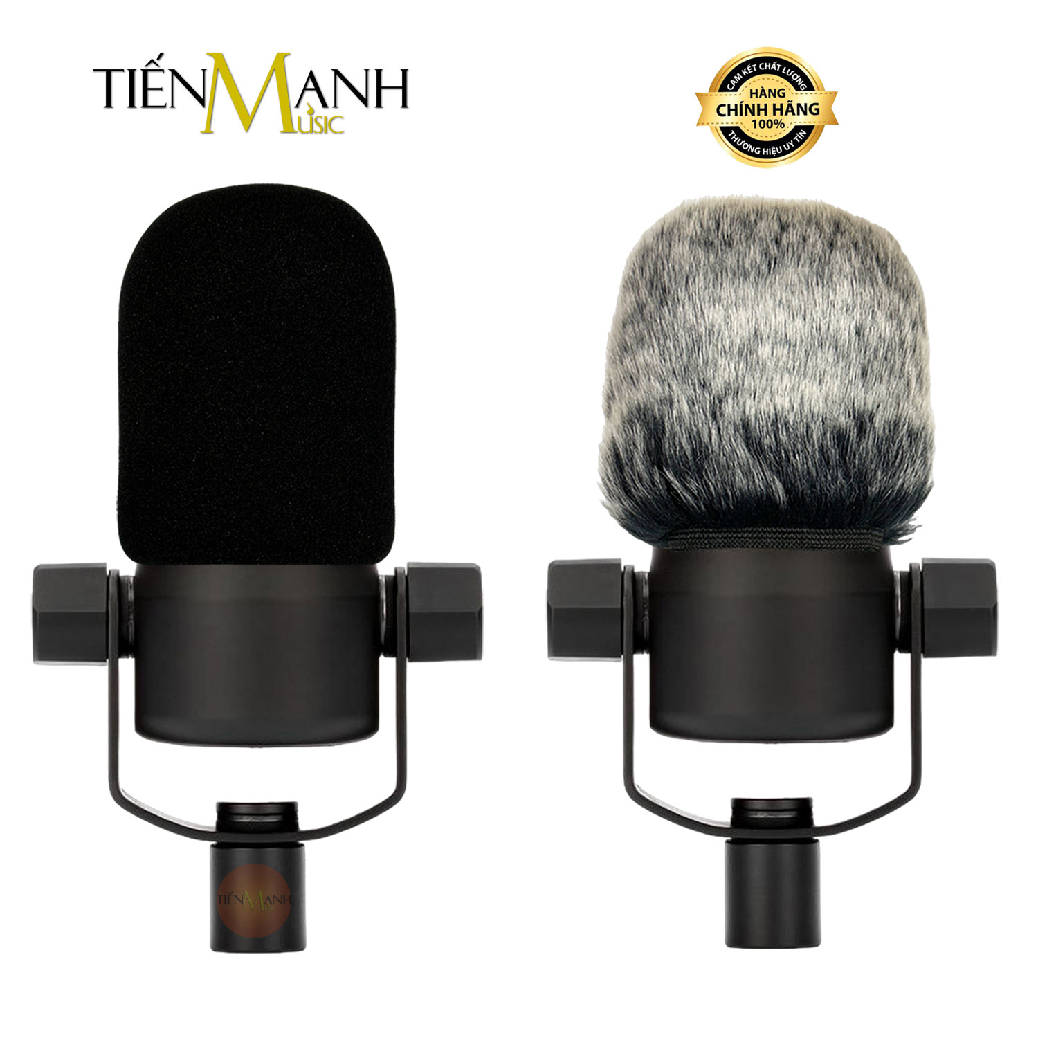 Mút bọc đầu micro rode podmic bông lọc gió, màng lông lọc âm