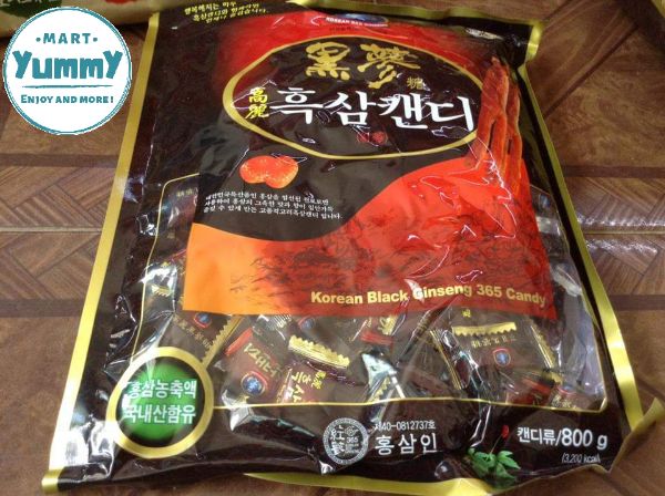 Kẹo sâm đen Hàn Quốc 300 gram ( Kẹo Hắc Sâm Hàn Quốc)