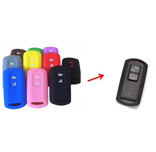 Bao silicon smartkey ( 2 nút ) xe HONDA Lead , Vario 150 , Vision , AB , SH ( loại dày )