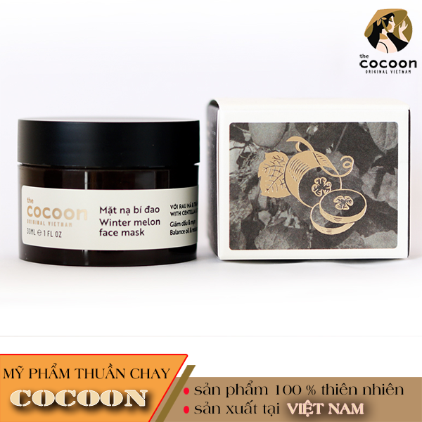 [HCM]Mặt Nạ Bí Đao The Cocoon 30ml [DA DẦU MỤN ẨN] mẫu mới