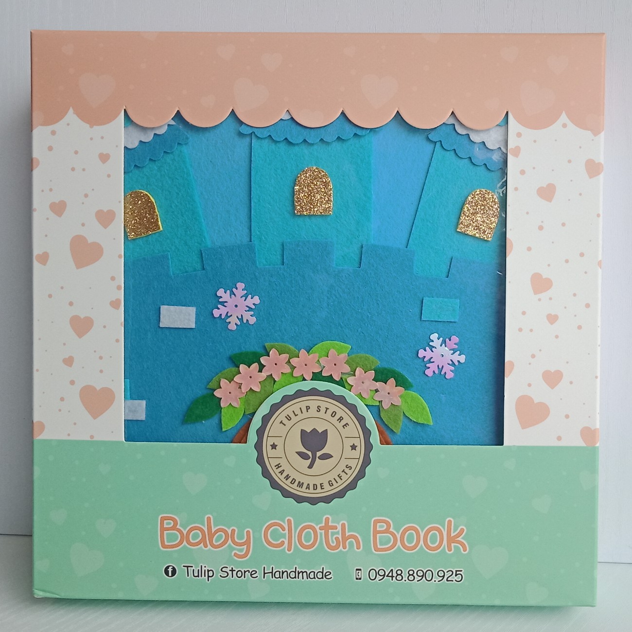 Đồ chơi Sách vải Búp bê Công chúa Elsa (Hình thật 100%) - Quiet Book Frozen - Đồ chơi sách vải Handmade Elsa cho bé gái