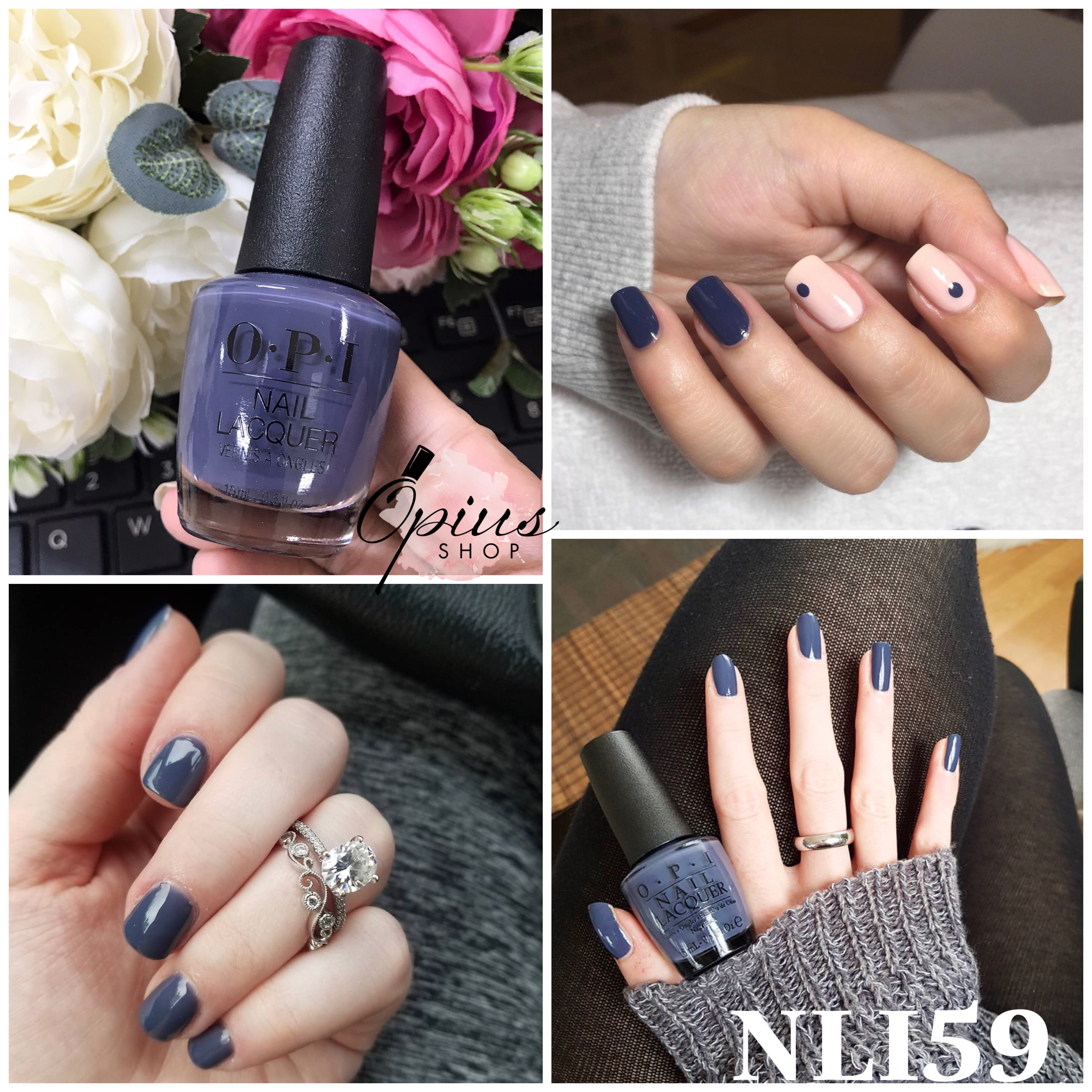 [NLI59] Sơn móng tay OPI: LESS IS NORSE
