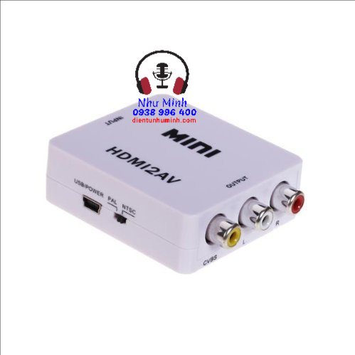 Bộ chuyển đổi tín hiệu MINI HDMI to AV