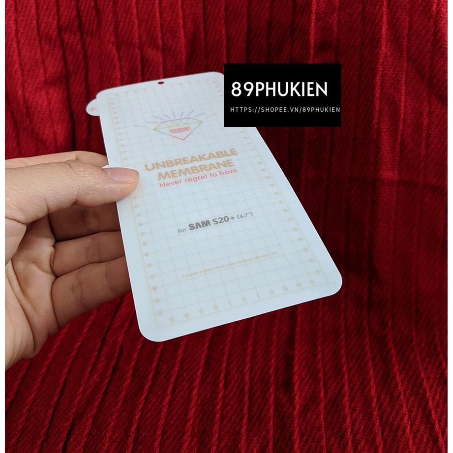 (2 mặt) Bộ miếng dán PPF S20 Plus chống trầy xước