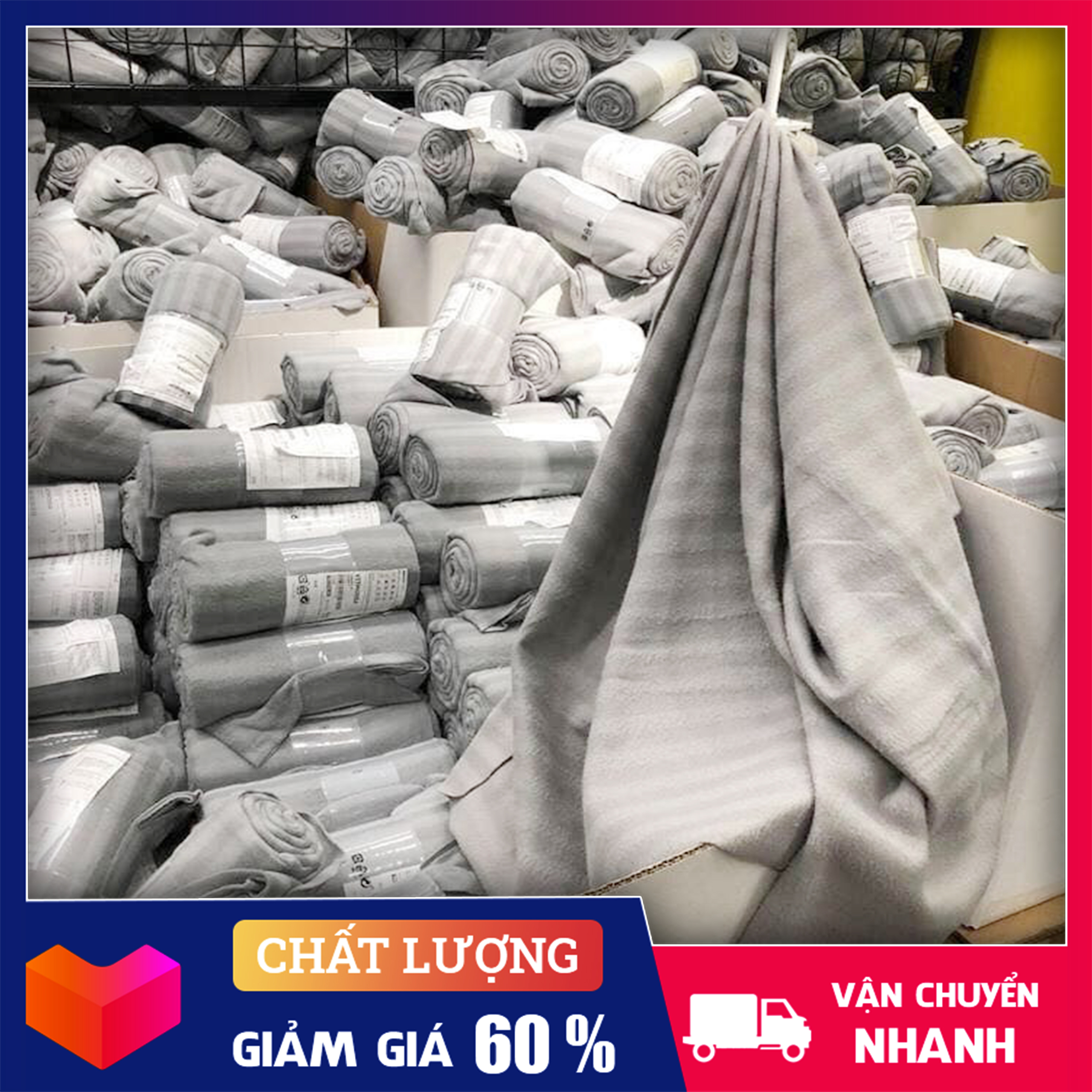 Chăn (mền) Ngủ Ikea Cao Cấp Mềm Mịn, Siêu Nhẹ