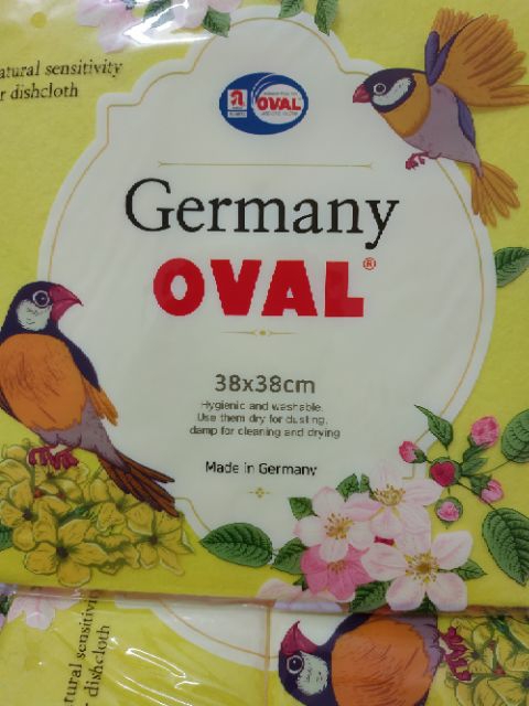 SET 3 CHIẾC KHĂN LAU ĐA NĂNG OVAL GERMANY