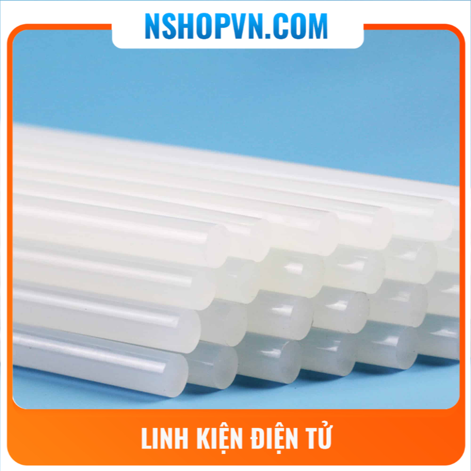 Bộ 5 Keo nến lớn màu trắng