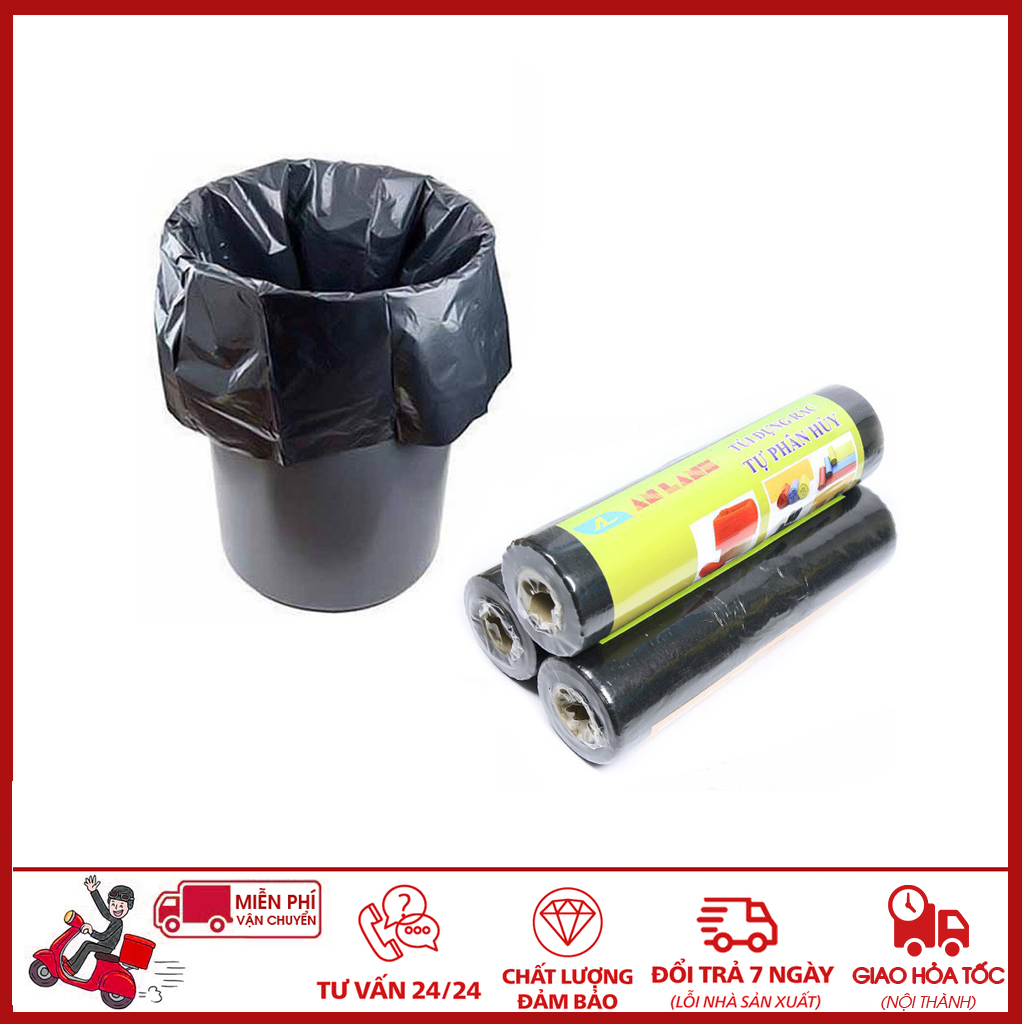 ⛔giadunghoalong⛔ túi rác tự hủy sinh học