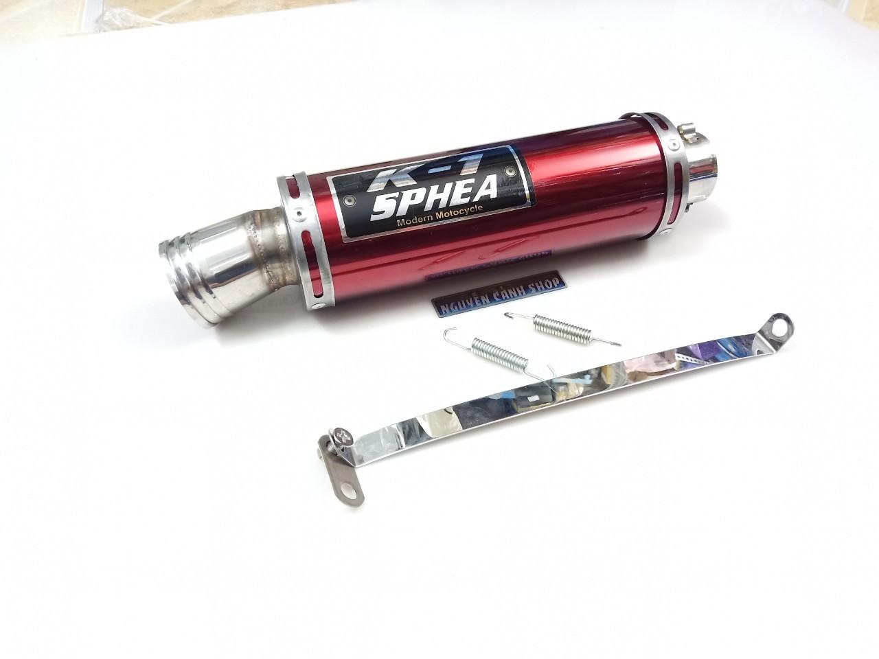 [HCM]Lon pô K1 mẫu mới màu đỏ