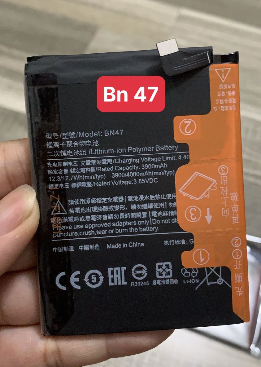 pin điện thoại redmi 6pro ( mã bn 47) zin