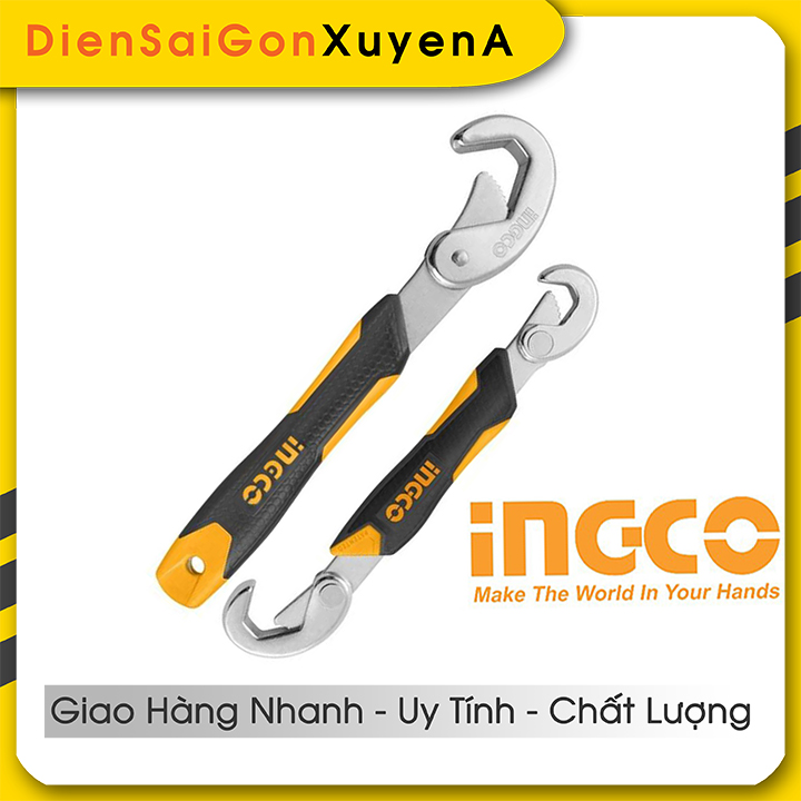 Bộ 2 mỏ lết đa năng INGCO HBWS110808