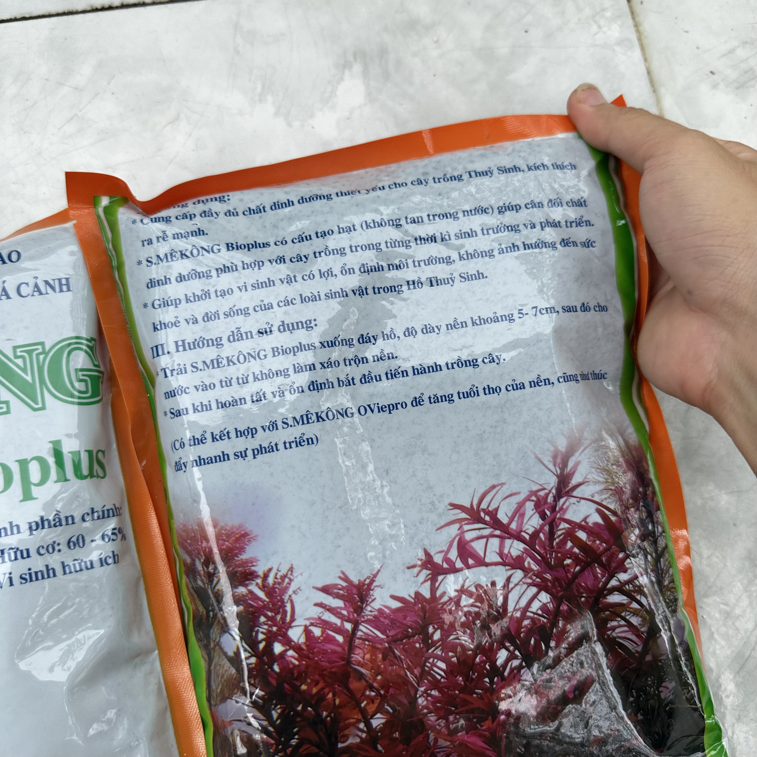 Phân nền thủy sinh Smekông 2kg