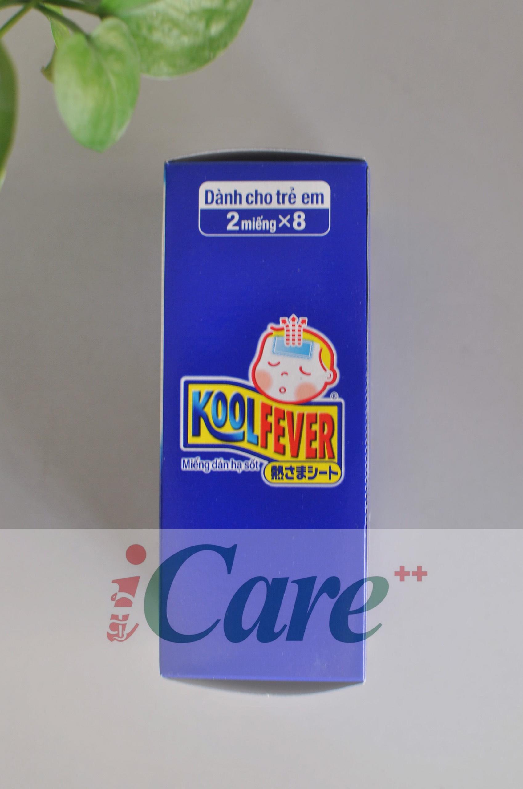 MIẾNG DÁN HẠ SỐT KOOLFEVER (TÚI 2 MIẾNG)