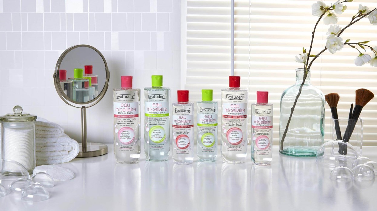 Nước tẩy trang Evoluderm Eau Micellaire