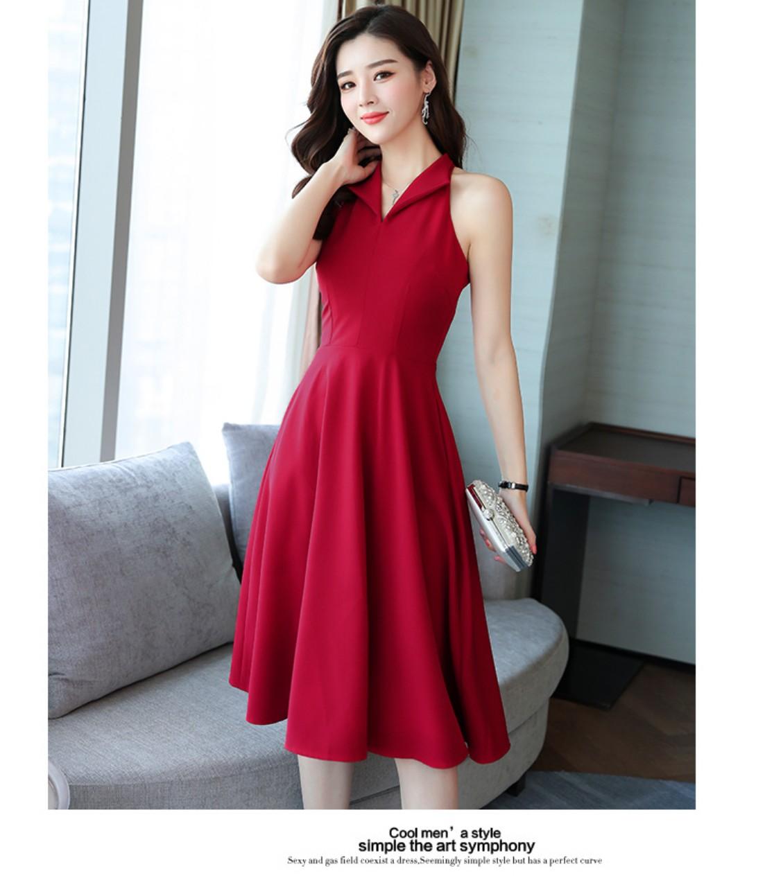 [HCM]Đầm xòe dự tiệc cao cấp