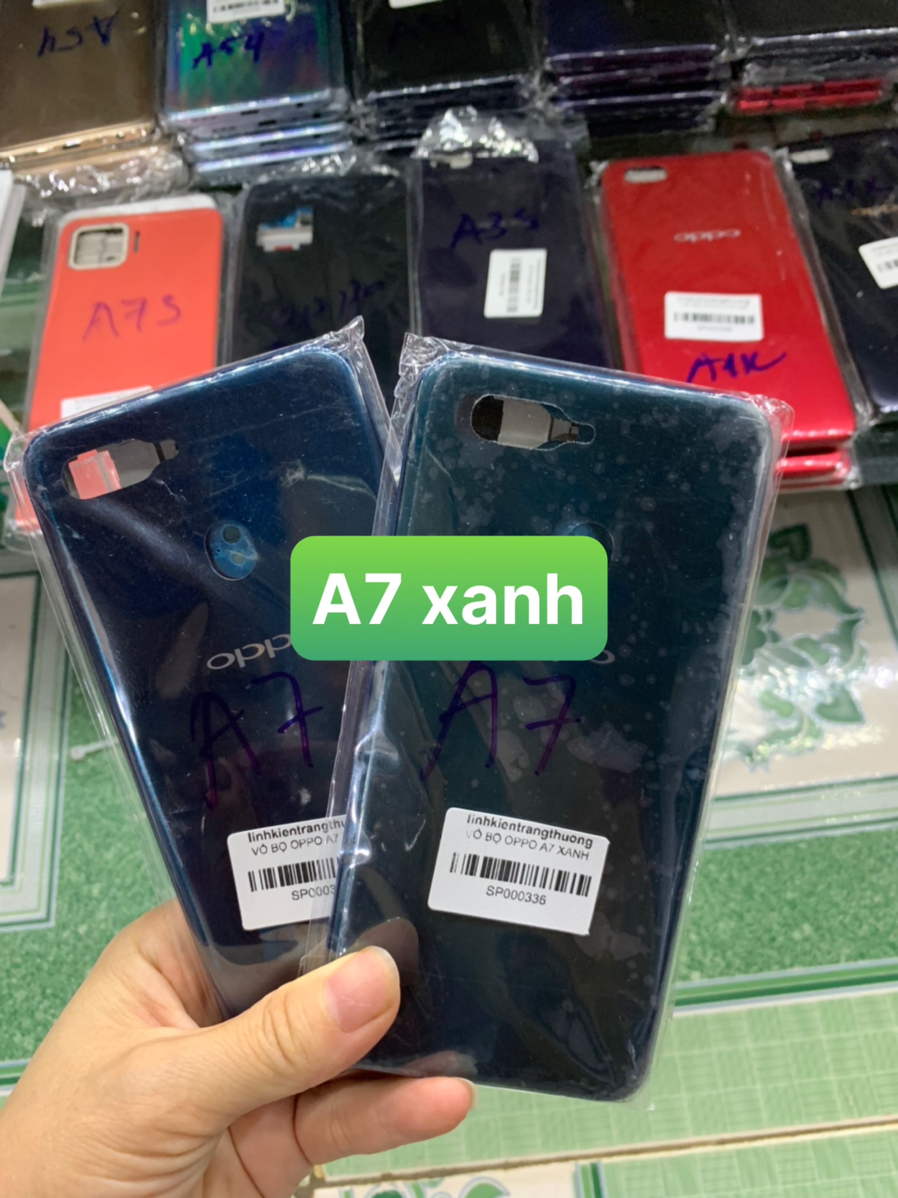 Bộ vỏ oppo a7 zin
