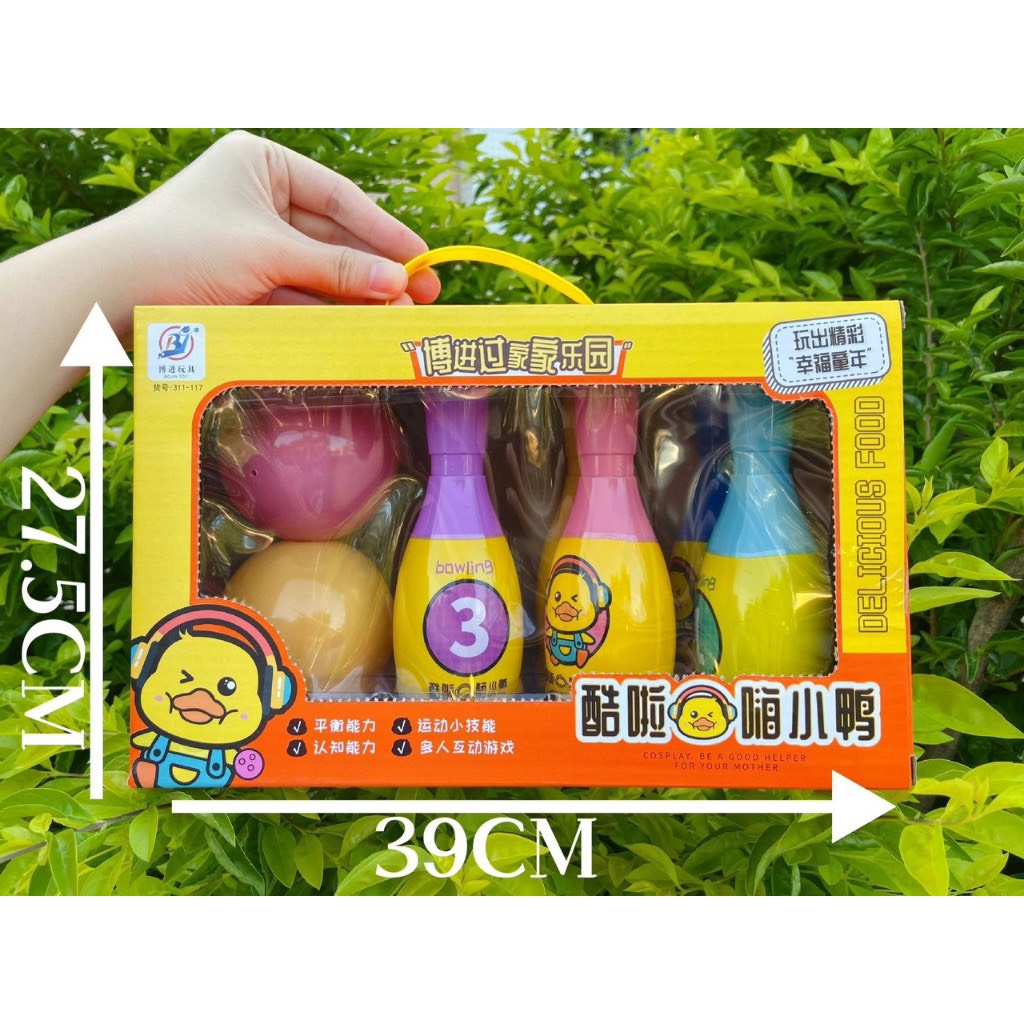 Bộ Đồ Chơi Bowling 8 món hình vịt - ĐỒ CHƠI CHO BÉ SP0364