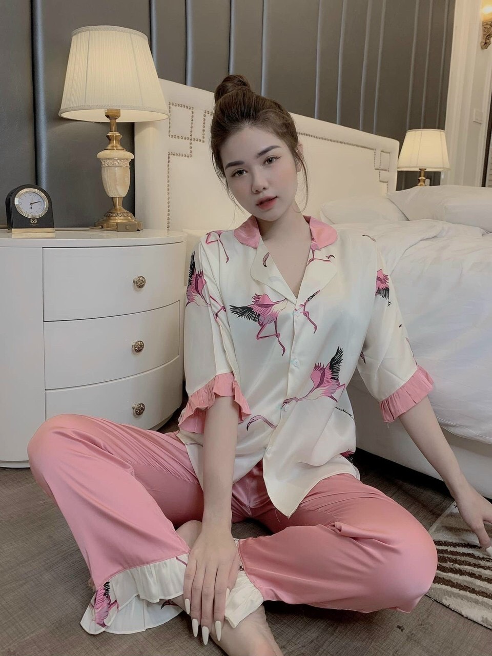 Đồ ngủ PIJAMA lụa cao cấp