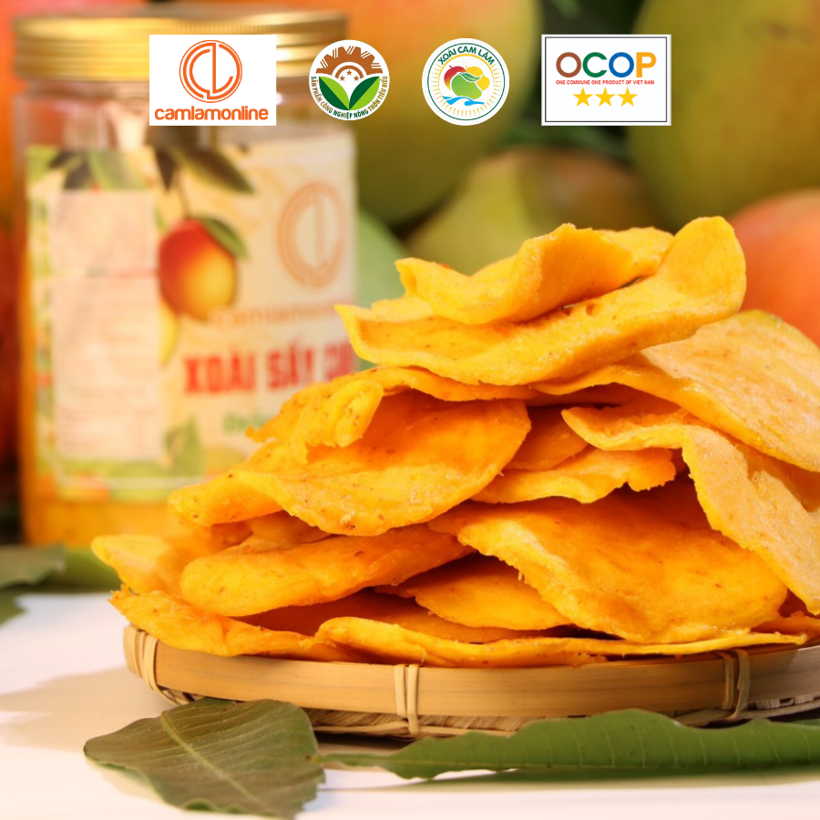 XOÀI SẤY MUỐI ỚT CAMLAMONLINE 300G