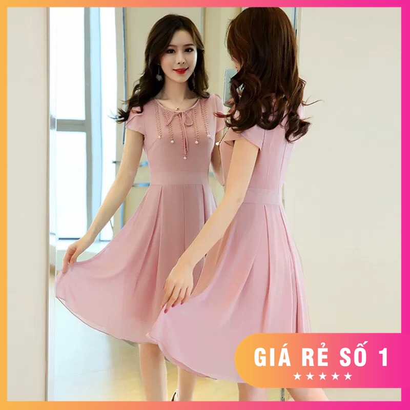 [HCM]ĐẦM VOAN LỤA THIẾT KẾ SIÊU XINH ĐỦ SIZE SMLXLXXL - VV6