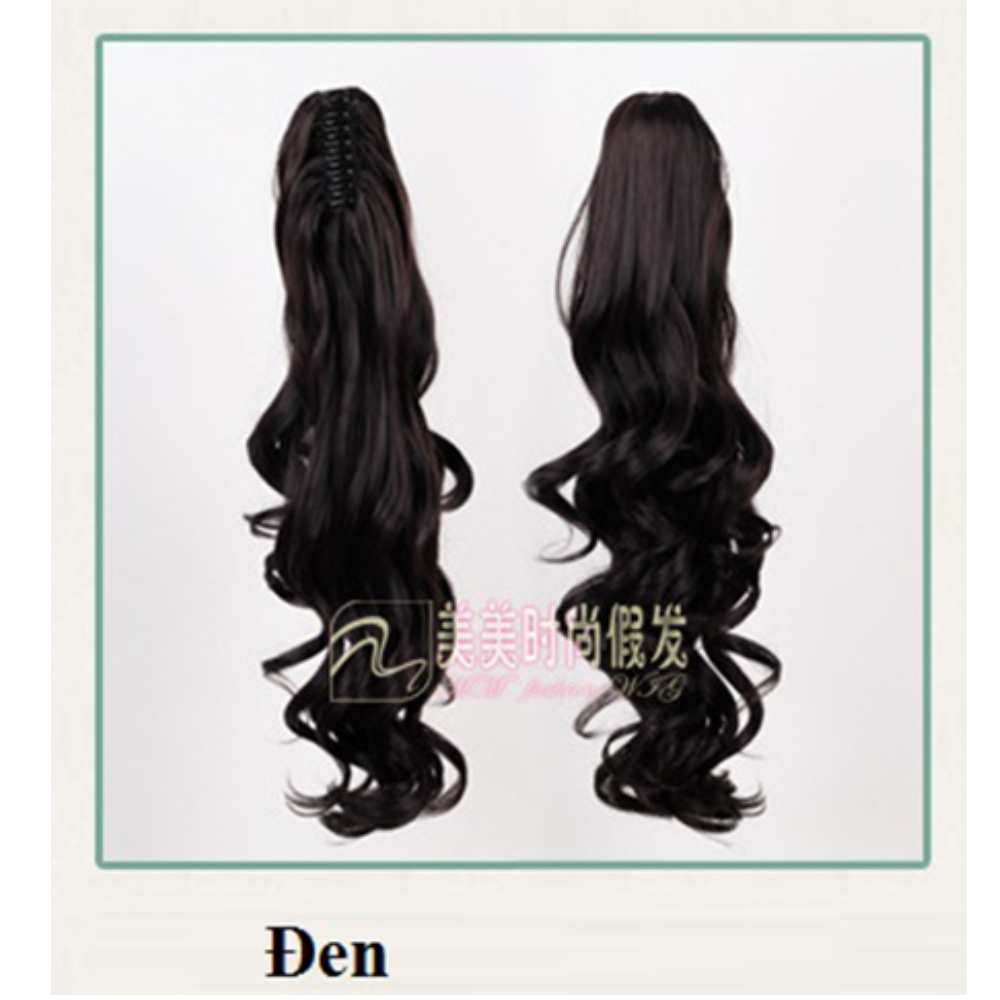 Tóc Giả Xoăn Kẹp Dài 55cm