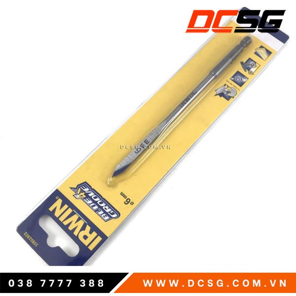 Mũi khoan gỗ đuôi cá 6.0mm Irwin 10502803