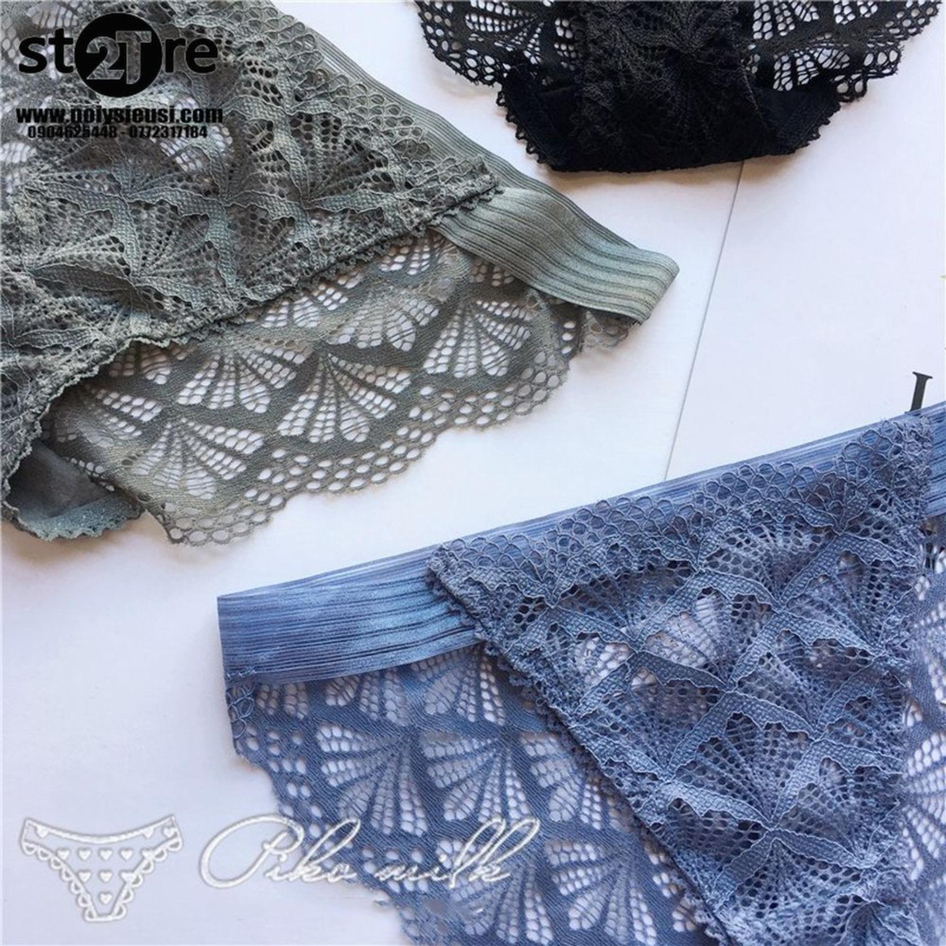 [4.4 HOÀN TIỀN 15%]COMBO 10 QUẦN LÓT NỮ REN SEXY 0370