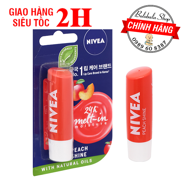 Son dưỡng môi chuyên sâu NIVEA LIP 4.8g