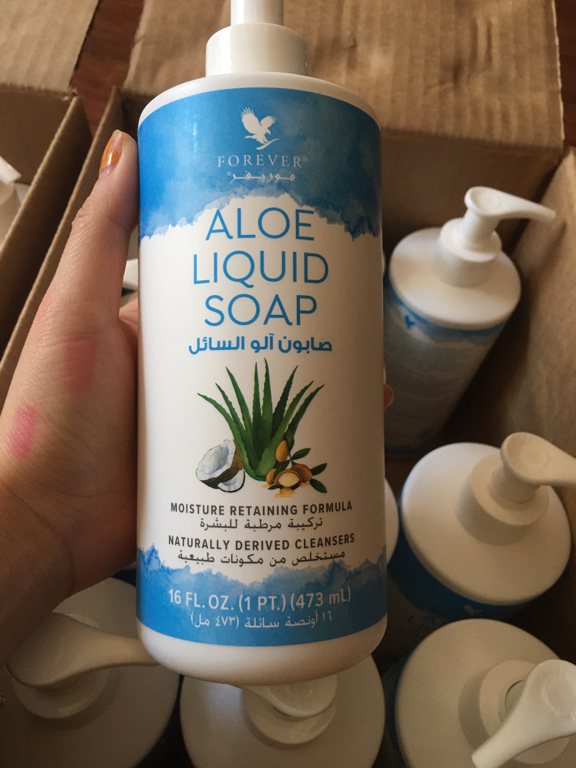 Sữa Rửa Đa Công Dụng Aloe Hand Soap 633 [Mẫu Mới]